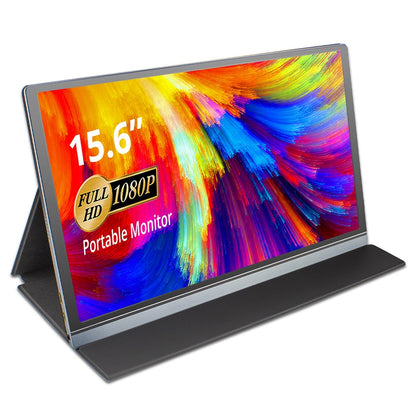 CrowVi 15.6 Inch 1080P IPS 1920 x 1080 Portable Monitor Full HD