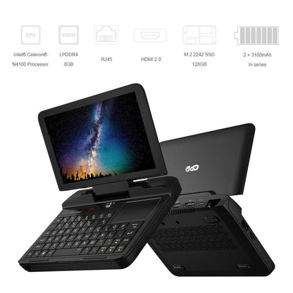GPD MicroPC High Performance Utility Laptop 6"